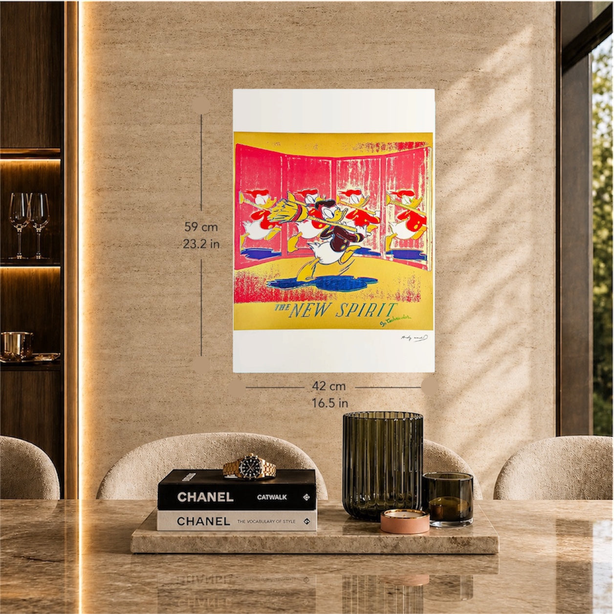 Andy Warhol New Spirit Lithografie Arches 300gsm 42x59 cm