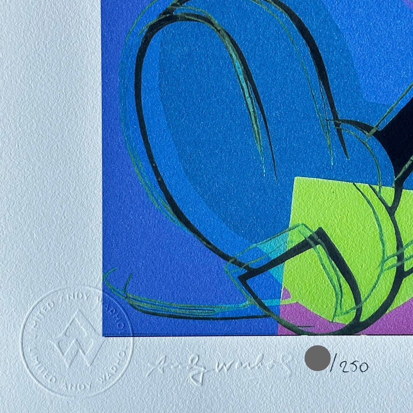 ANDY WARHOL double mickey