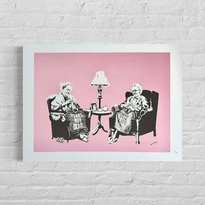 Banksy Grannies