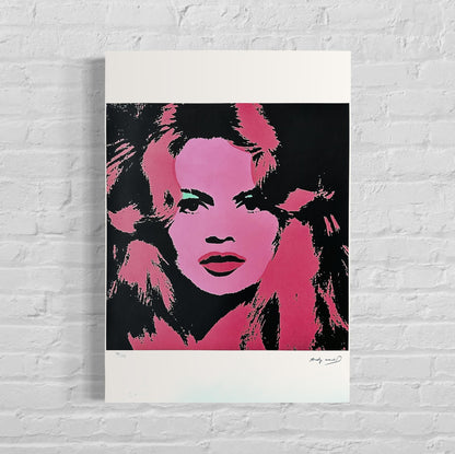 Andy Warhol Brigitte Bardot