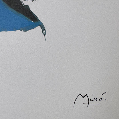 Genummerde editie Joan Miró, Abstract prachtige levendige kleuren - Gesigneerd - Certificaat - limited Barcelona Espana -