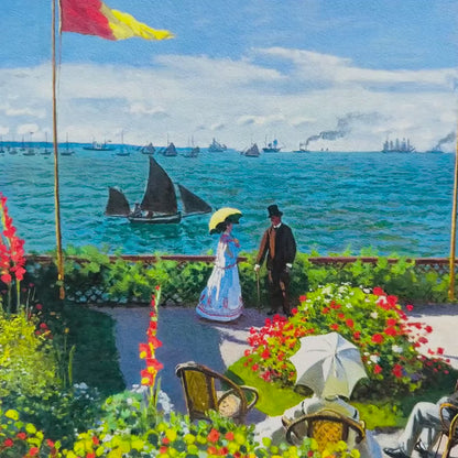 Claude Monet – ‘Terras in Saint-Adresse’ – Gelimiteerde en genummerde editie
