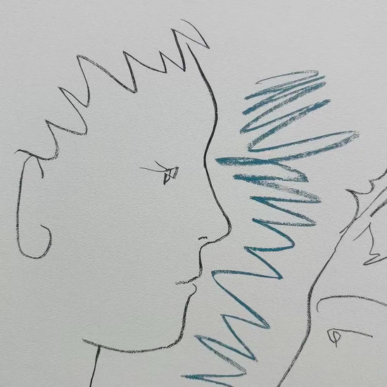 Pablo Picasso – ‘Gezichten’ – Gelimiteerde en genummerde editie
