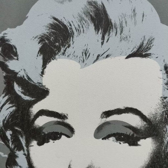 Andy Warhol – ‘Marilyn Monroe’ (Zwart & Wit) – Gelimiteerde en genummerde editie