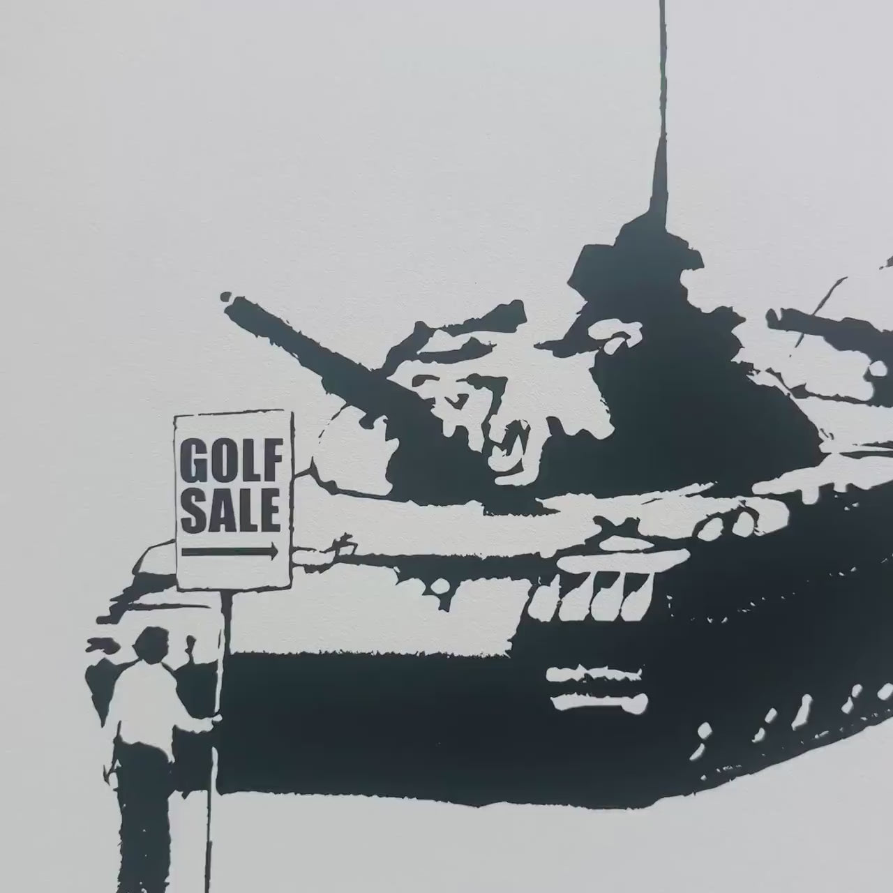 Banksy – ‘Golf Sale’ – Gelimiteerde en genummerde editie