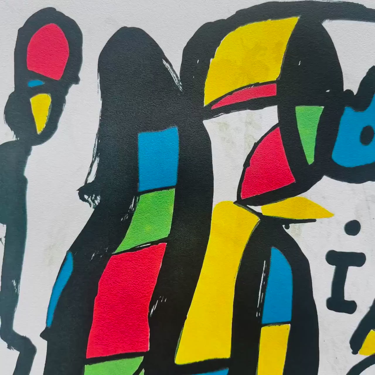 Joan Miró – ‘Sans titre (staande figuur)’ – Gelimiteerde en genummerde editie