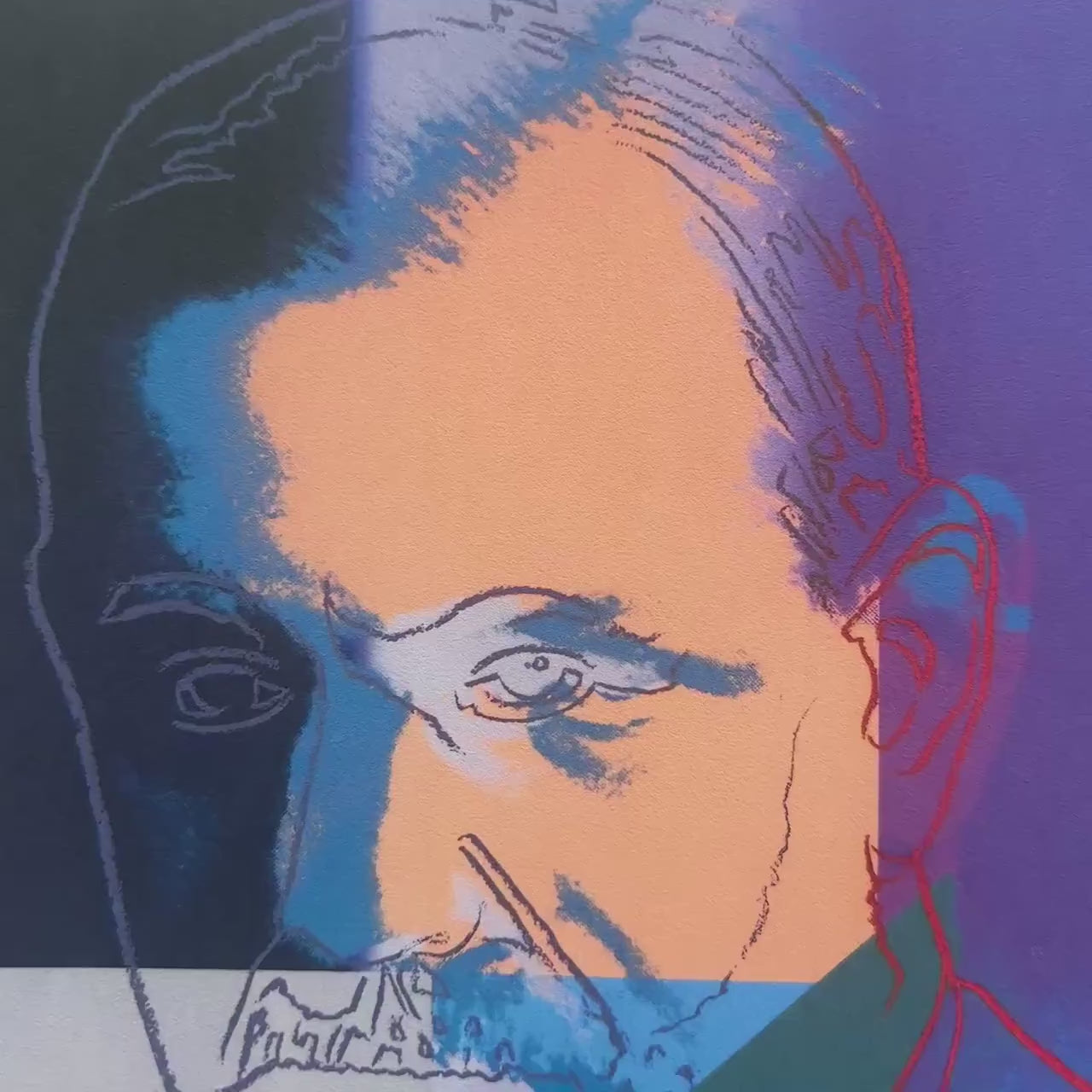 Andy Warhol – ‘Sigmund Freud (Jews)’ – Gelimiteerde en genummerde editie
