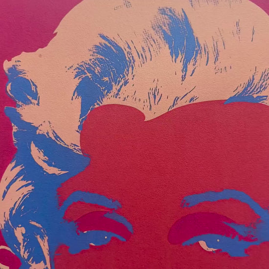 Andy Warhol – ‘Marilyn Monroe (Rood & Blauw)’ – Gelimiteerde en genummerde editie