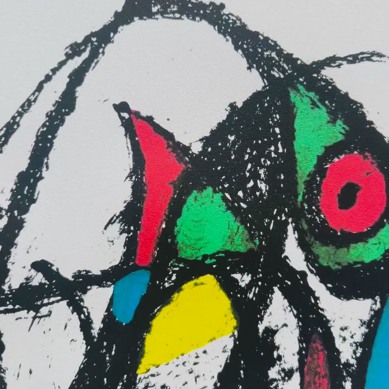 Joan Miró – ‘Sans titre (centrale cirkelcompositie)’ – Gelimiteerde editie