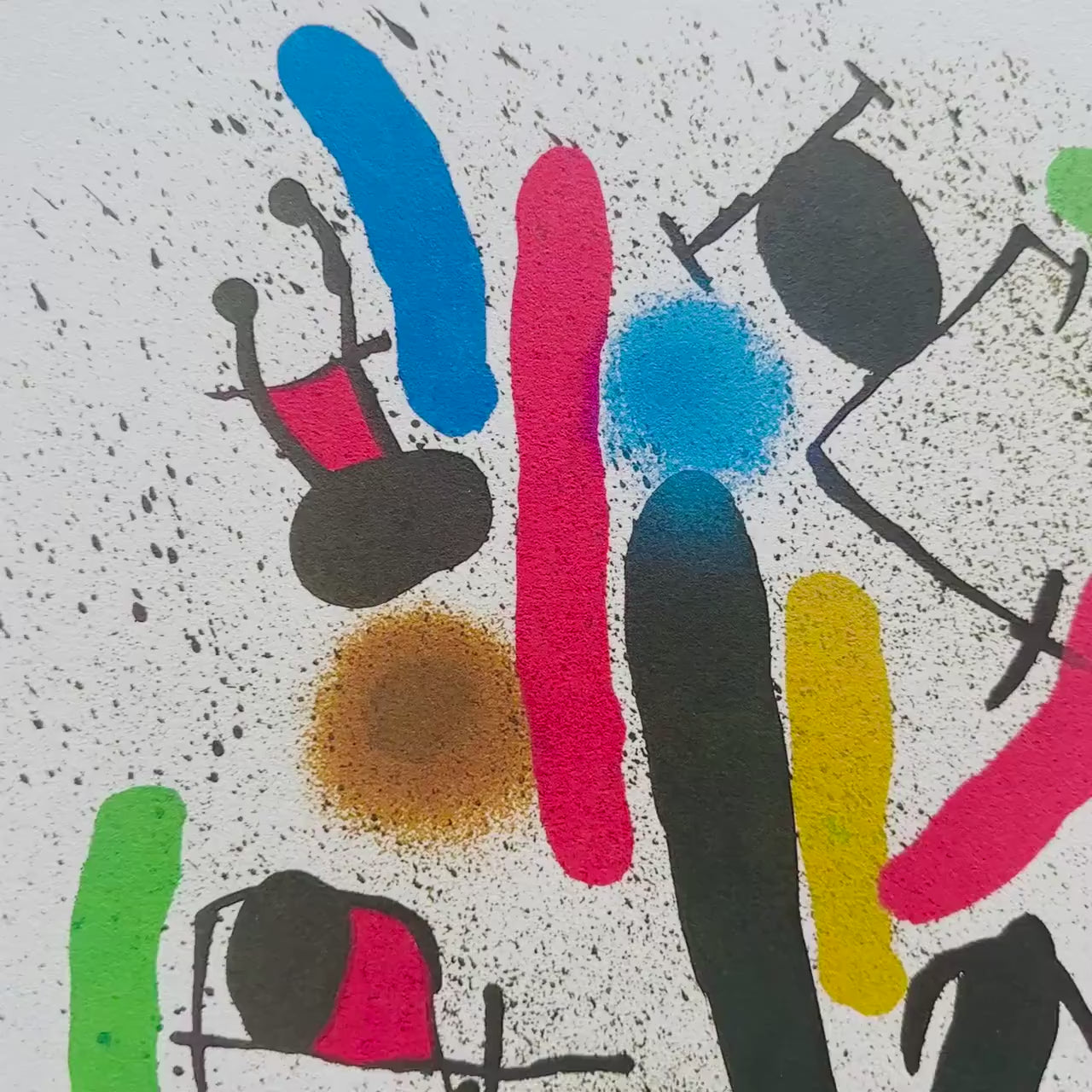 Joan Miró – ‘Sans titre (kleurcompositie)’ – Gelimiteerde en genummerde editie