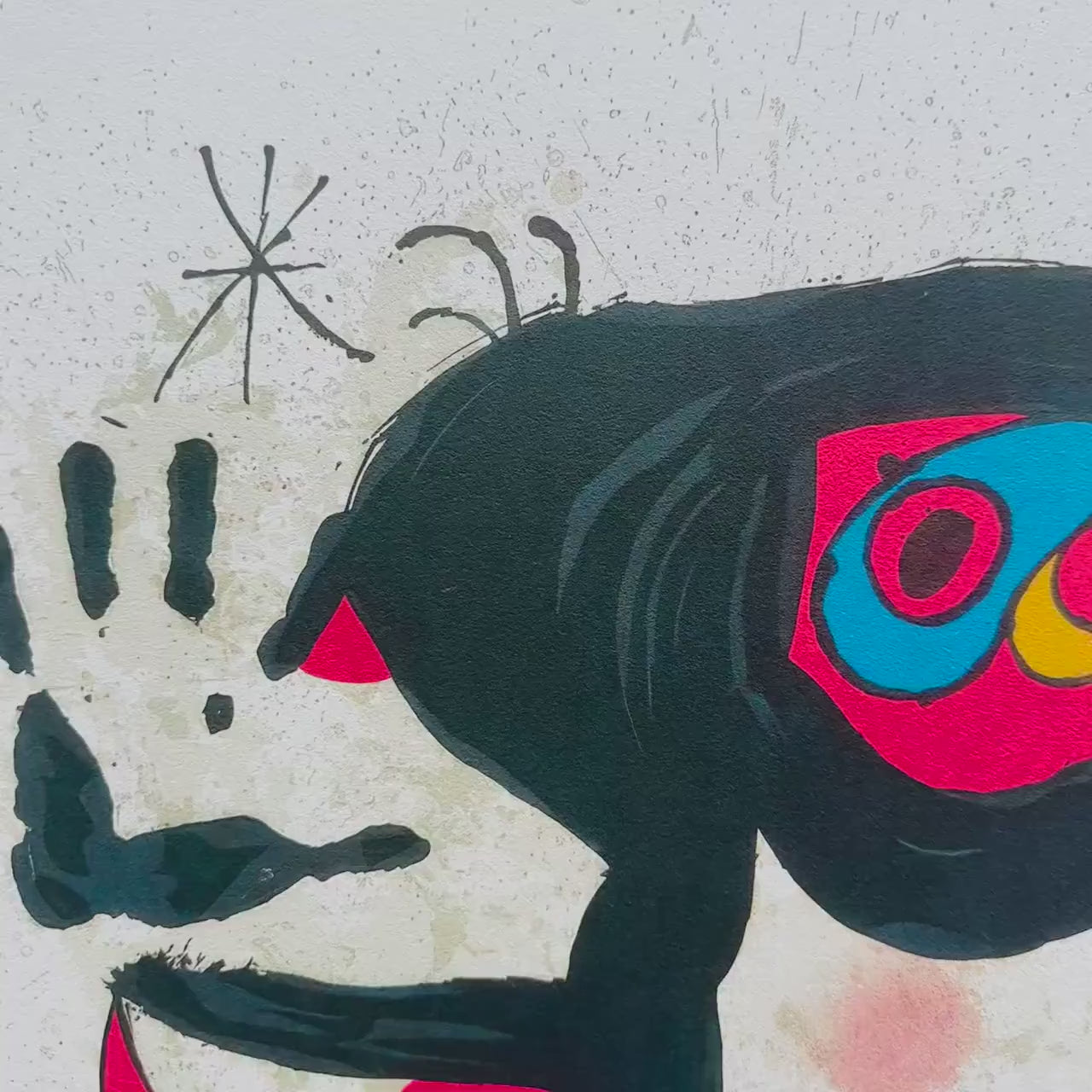 Joan Miró – ‘Sans titre (figuratieve compositie)’ – Gelimiteerde editie