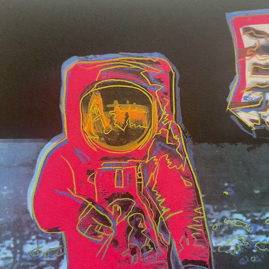 Andy Warhol – ‘Moonwalk (Roze & Blauw)’ – Gelimiteerde en genummerde editie