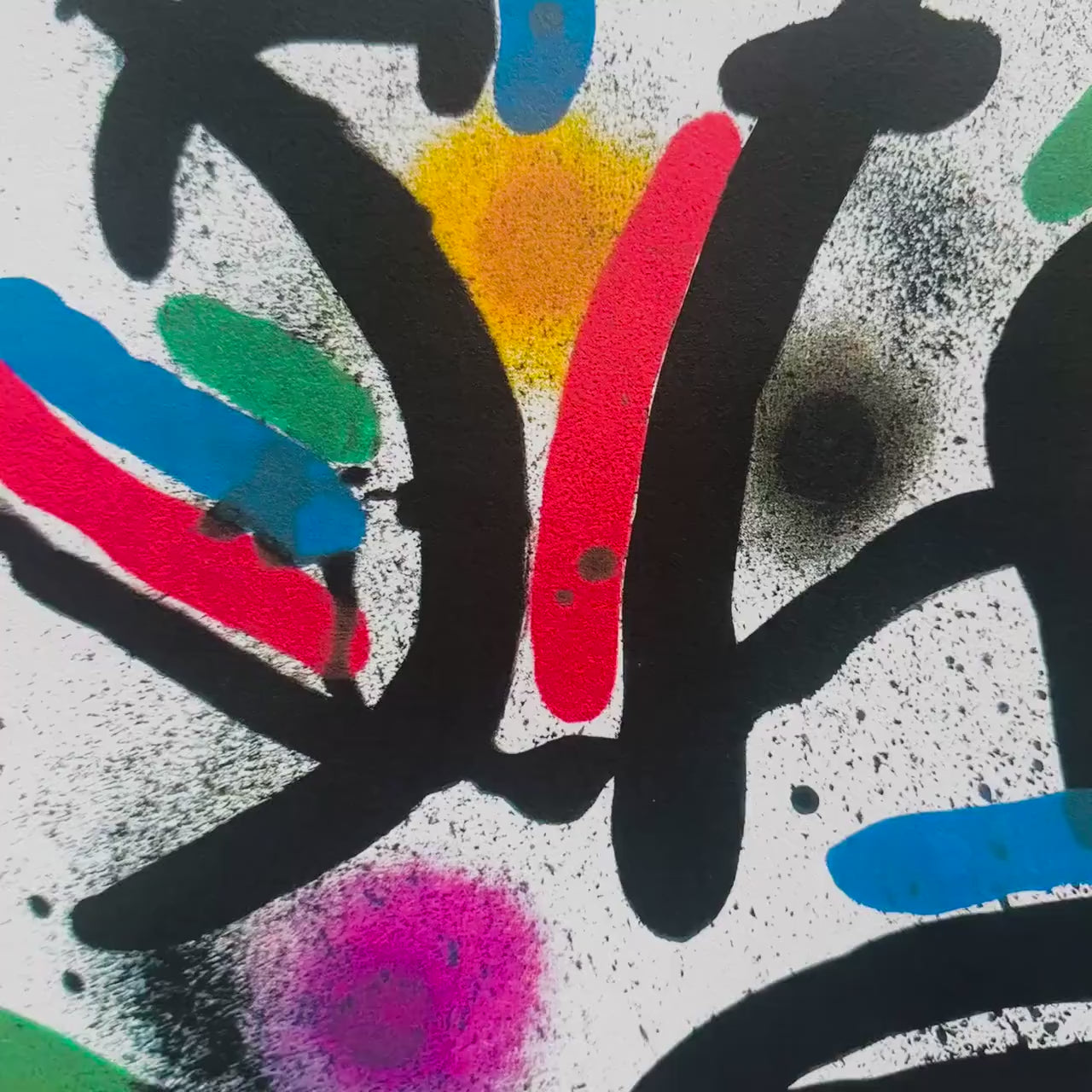 Joan Miró – ‘Sans titre (horizontale lijncompositie)’ – Gelimiteerde editie