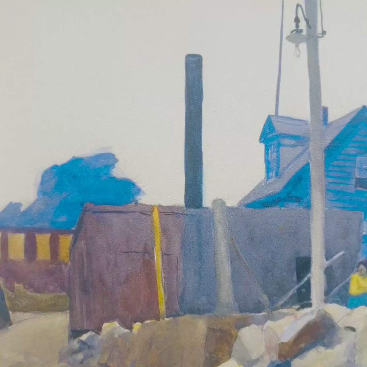 Edward Hopper – ‘House on the Shore’ – Gelimiteerde en genummerde editie